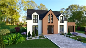 maison à la vente -   60520  LA CHAPELLE EN SERVAL, surface 133 m2 vente maison - UBI468547367